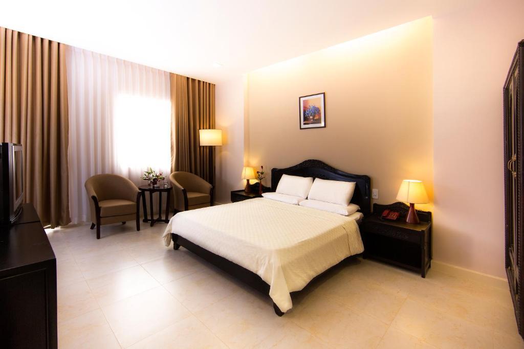 Royal Dragon Boutique Hotel Tan Binh Ho-Chi-Minh-Stadt Zimmer foto